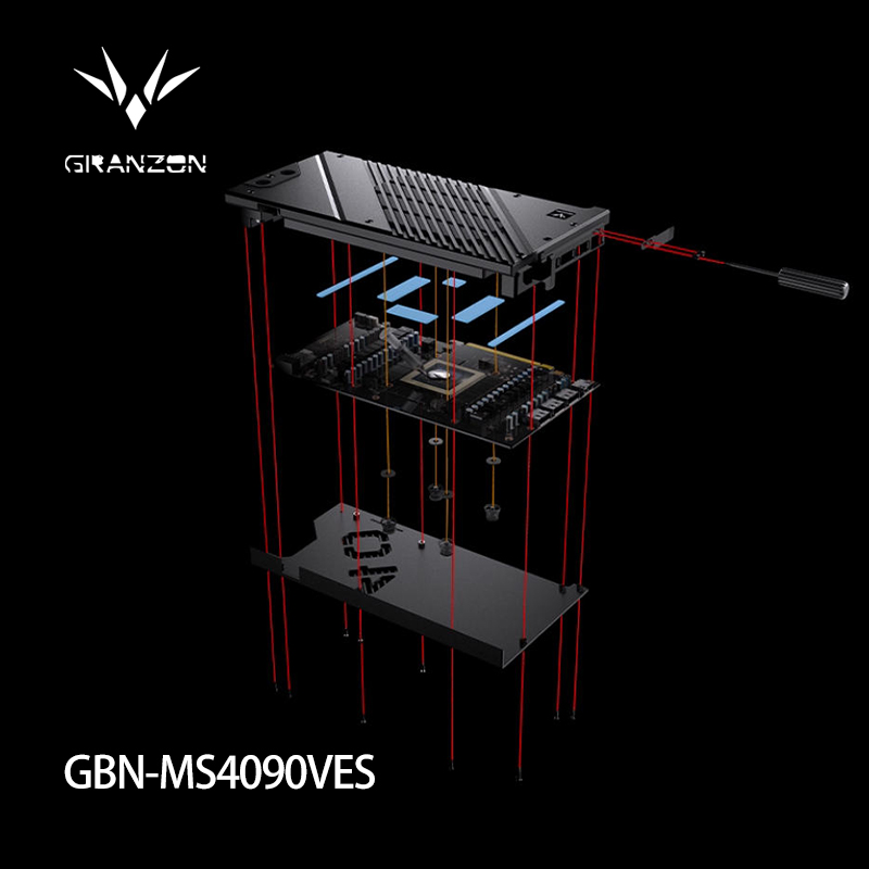 Rtx 4090 Water Block - 그란존 GPU 워터 블록 MSI 지포스