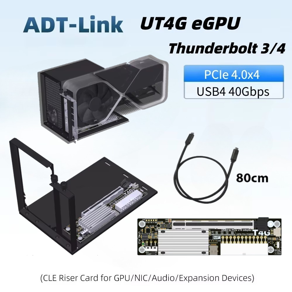 Gpu External Dock Egpu Thunderbolt 4 - UT4G 외장 그래픽 카드 도킹 스테이션