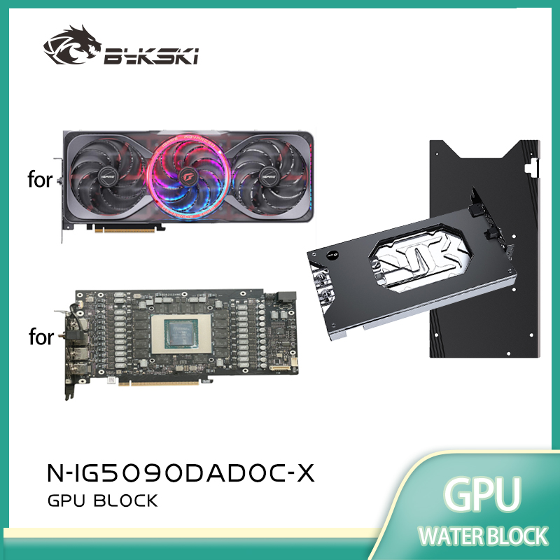 Rtx 5090 32Gb - 바이스키 GPU 블록 컬러풀 아이게임 RTX