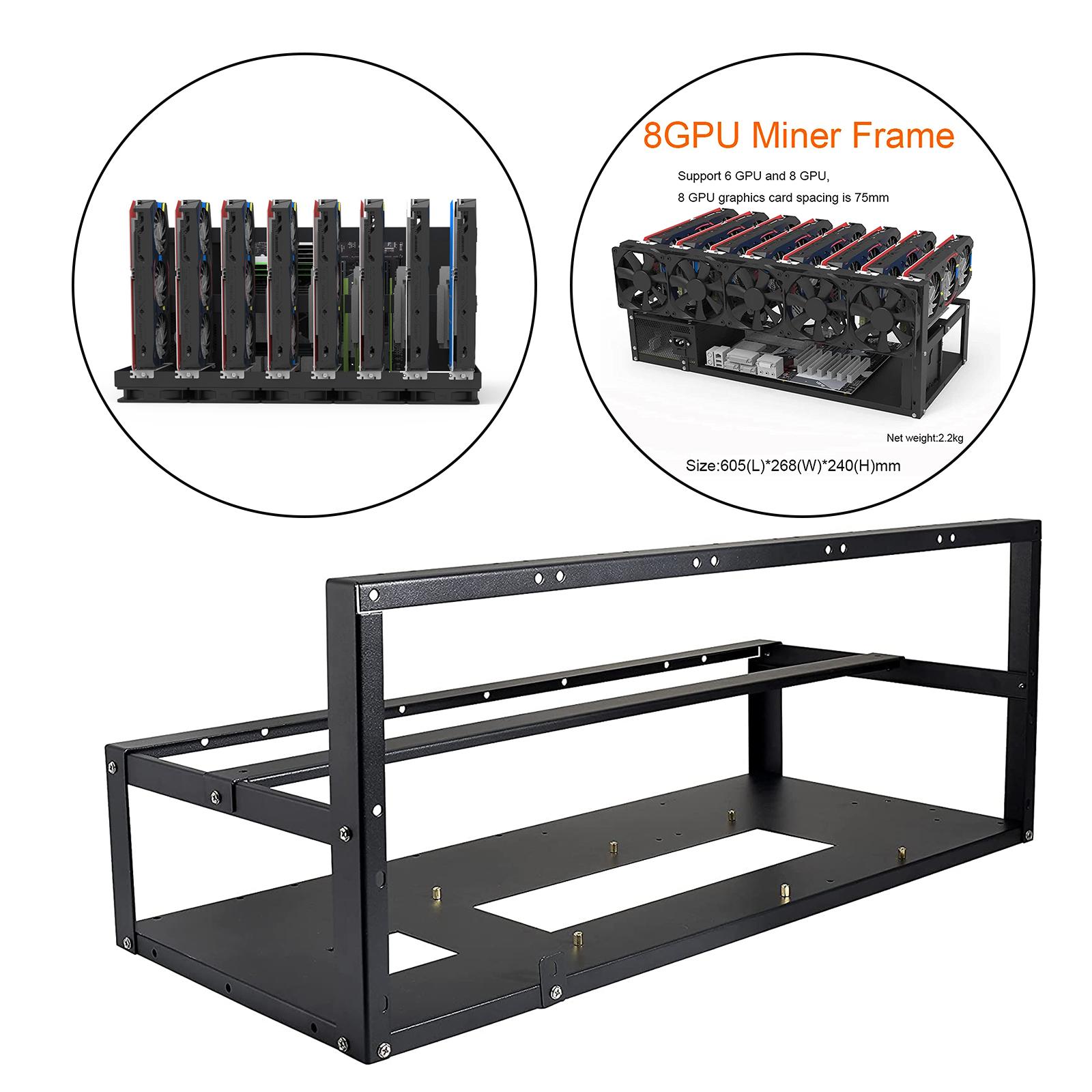 Gpu Mining Rig Frame 8 Gpu - 6/8 GPU 마이닝 리그 프레임 랙