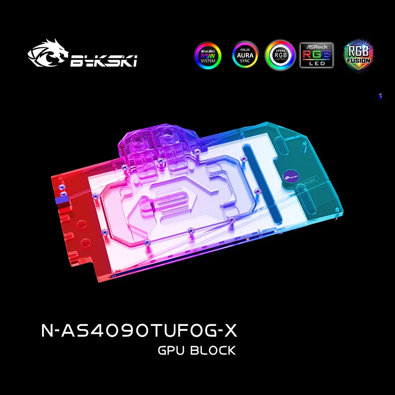 Bykski GPU 블록 ASUS TUF 게이밍 지포스 - Rtx 4090 Water Block 리뷰 및 가격