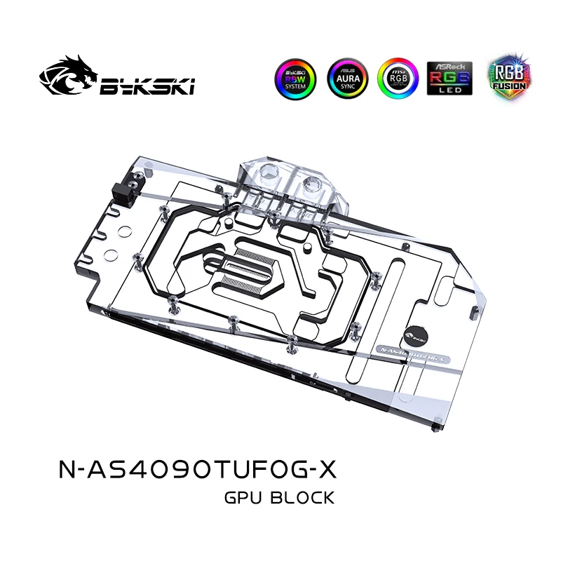 Bykski GPU 블록 ASUS TUF 게이밍 지포스 - Rtx 4090 Water Block 리뷰 및 가격