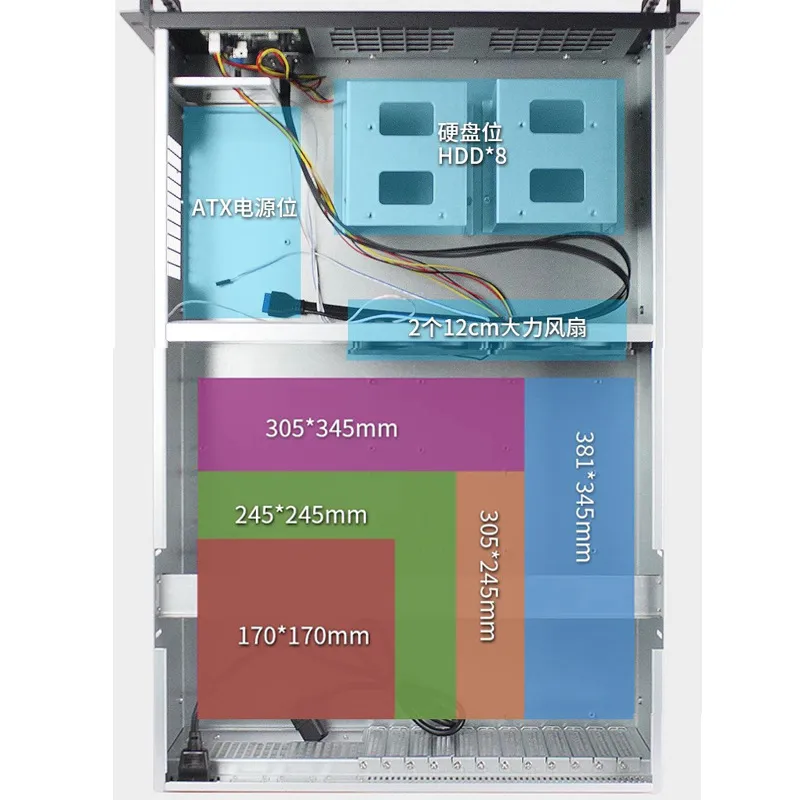 고성능 4U 서버 섀시로, GPU 그래픽 카드용 슬롯  - Server Gpu Chassis 4U 리뷰 및 가격