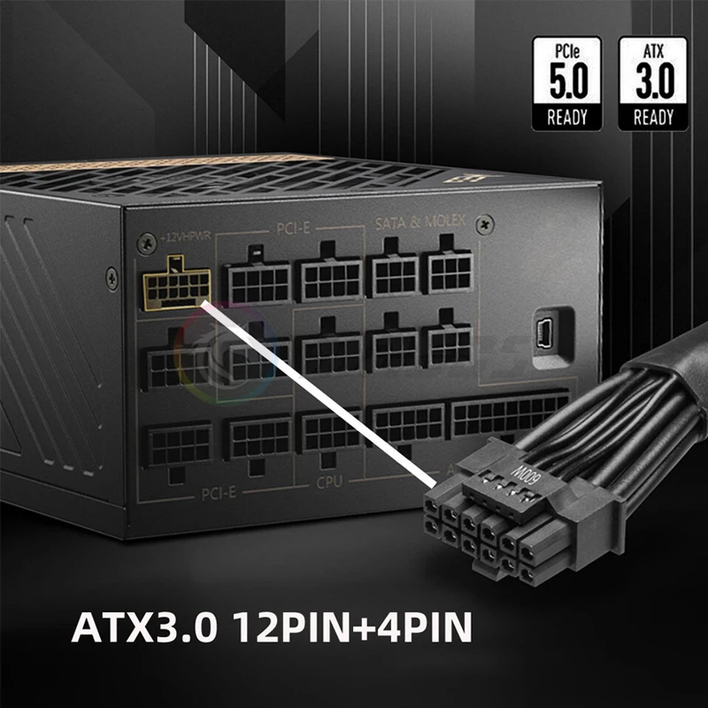 3090Ti 4080 4090 PSU 16Pin 12+ - Dual 8Pin To 16Pin 12Vhpwr Cable 리뷰 및 가격