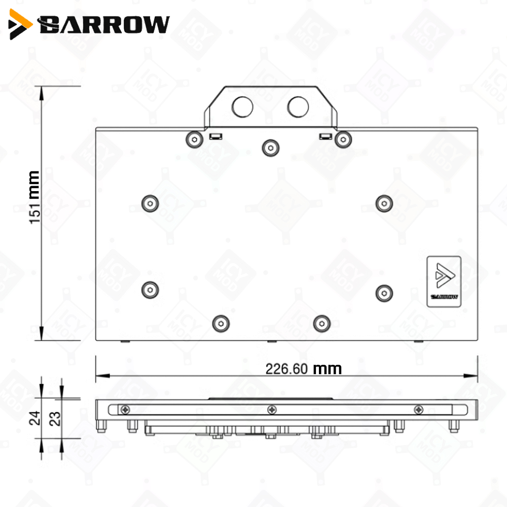 Barrow GPU 워터 쿨러 블록 Gigabyte R - Rtx 4090 Water Block 리뷰 및 가격