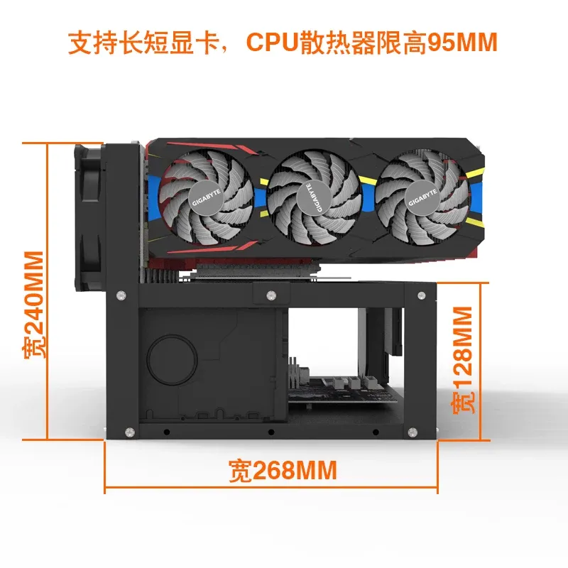 JMZ 그래픽 카드 스탠드 랙 오픈형 채굴 장비 프레임 - Gpu Mining Rig Frame 8 Gpu 리뷰 및 가격