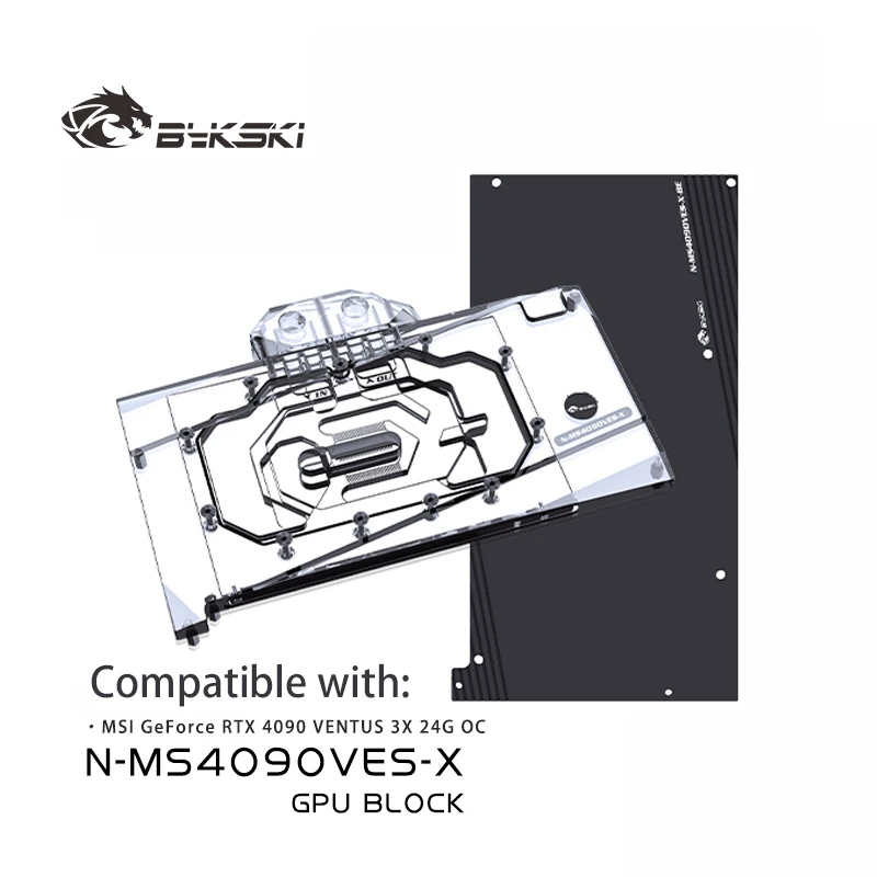 Bykski N-MS4090VES-X GPU 블록, M - Rtx 4090 Water Block 리뷰 및 가격