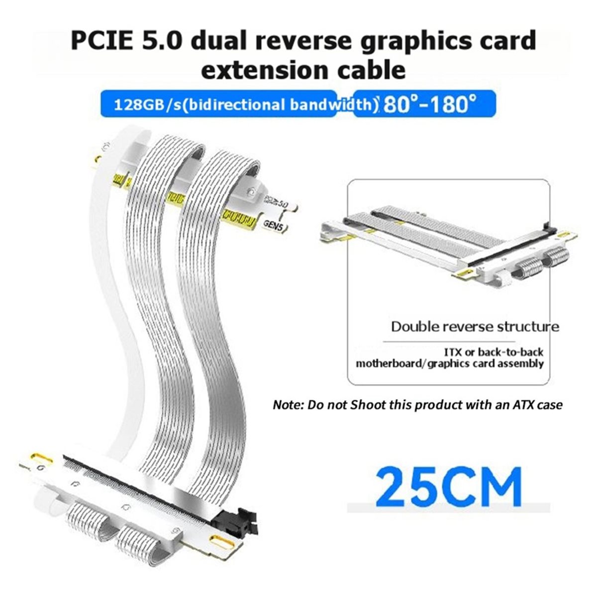 L70A PCIe 5.0 X16 라이저 케이블 180  - Pcie 5.0 Gpu Riser Cable 리뷰 및 가격